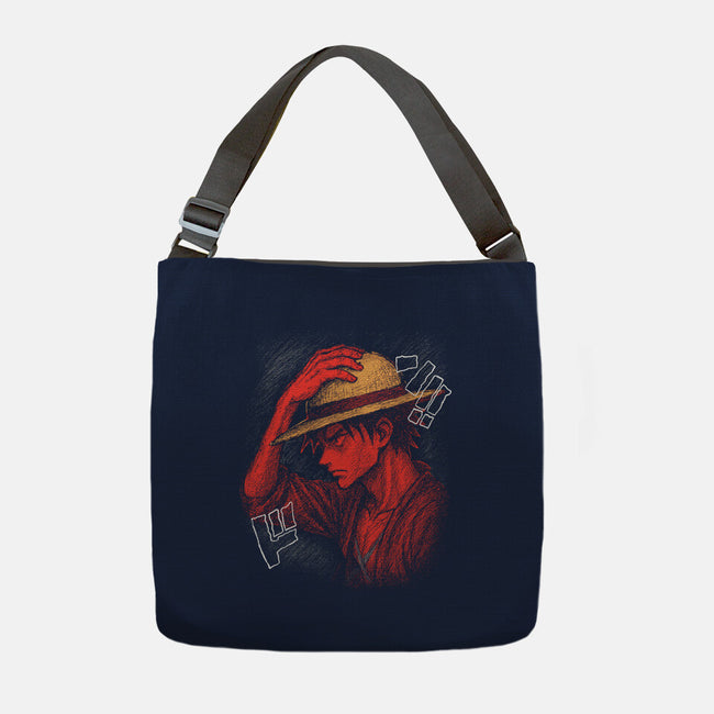 Mugiwara Pirate King-None-Adjustable Tote-Bag-constantine2454