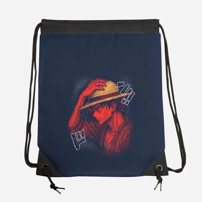 Mugiwara Pirate King-None-Drawstring-Bag-constantine2454