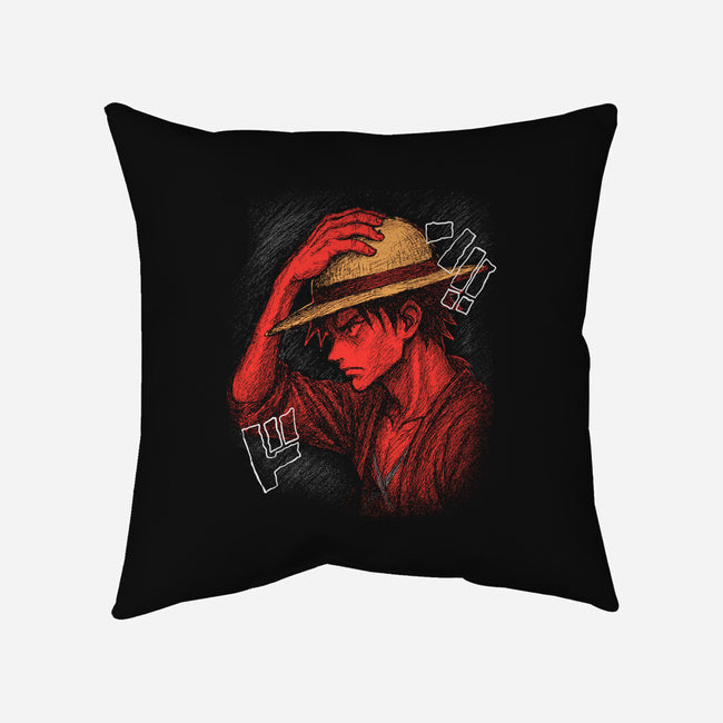 Mugiwara Pirate King-None-Removable Cover w Insert-Throw Pillow-constantine2454