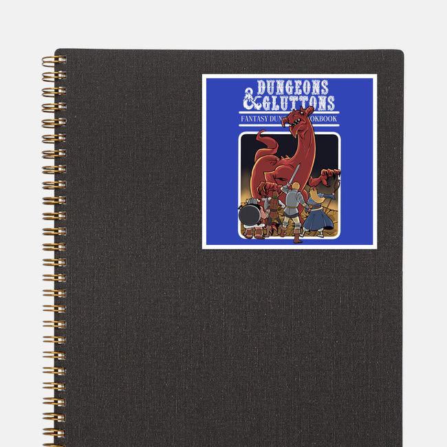 Dungeon Cookbook-None-Glossy-Sticker-zascanauta