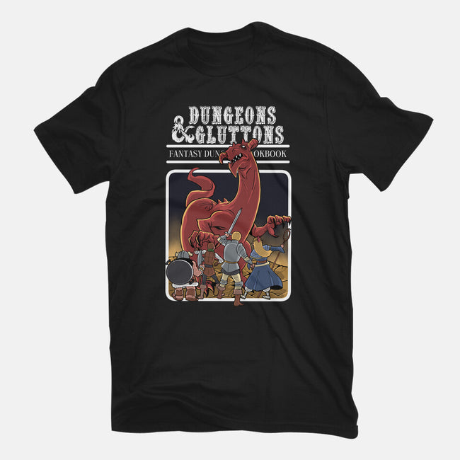 Dungeon Cookbook-Unisex-Basic-Tee-zascanauta