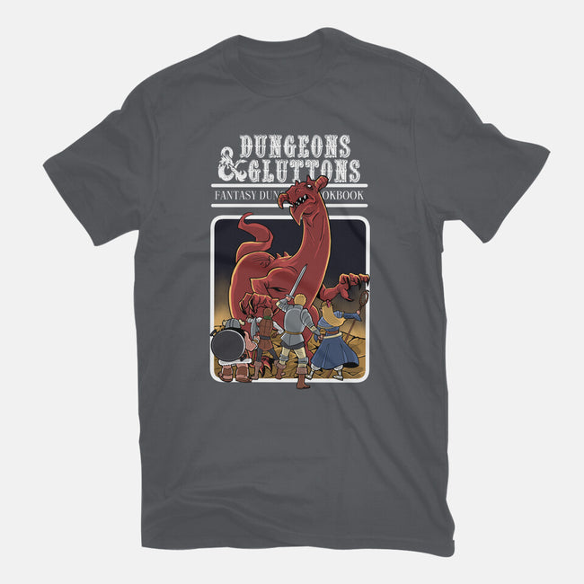 Dungeon Cookbook-Womens-Fitted-Tee-zascanauta