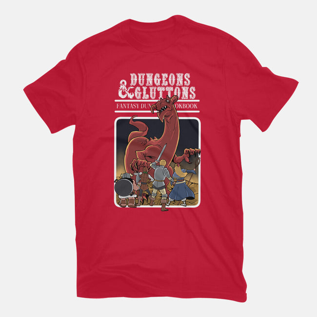 Dungeon Cookbook-Unisex-Basic-Tee-zascanauta
