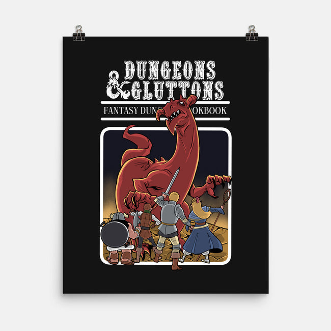 Dungeon Cookbook-None-Matte-Poster-zascanauta