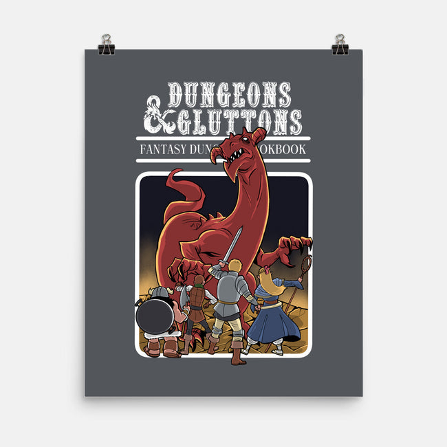 Dungeon Cookbook-None-Matte-Poster-zascanauta