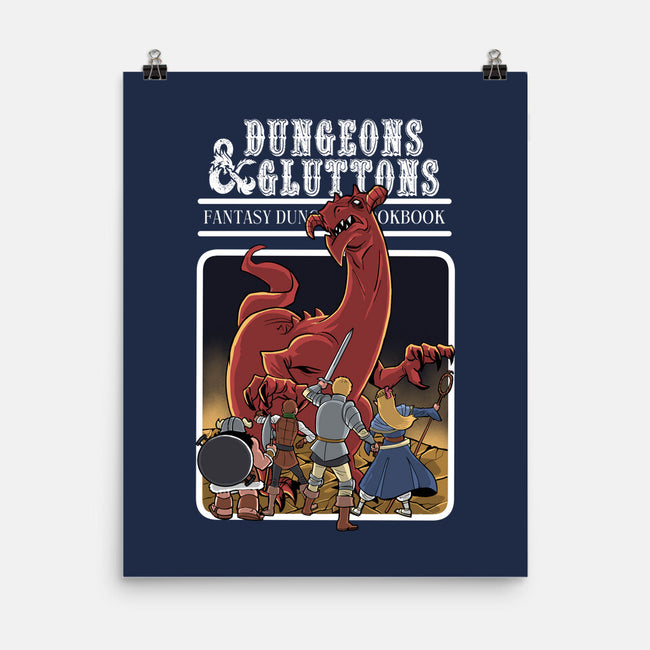 Dungeon Cookbook-None-Matte-Poster-zascanauta