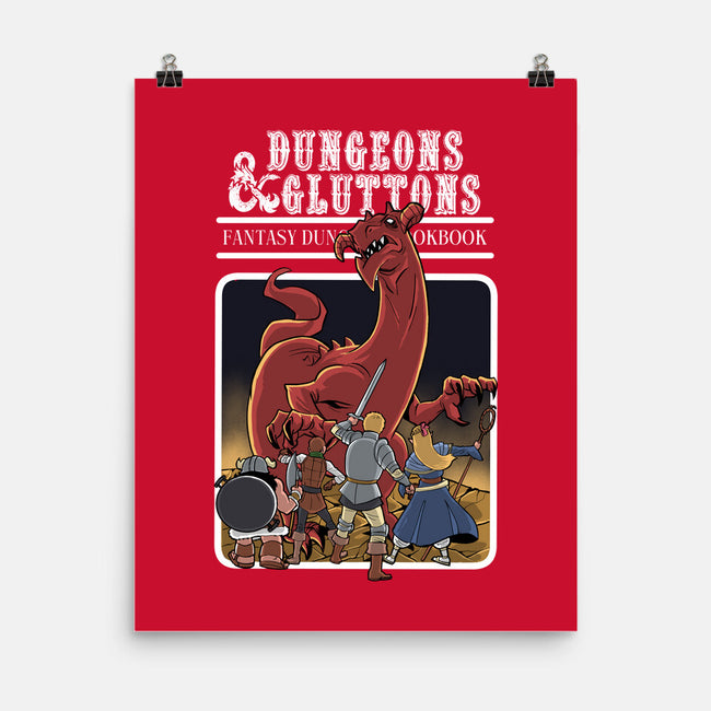 Dungeon Cookbook-None-Matte-Poster-zascanauta