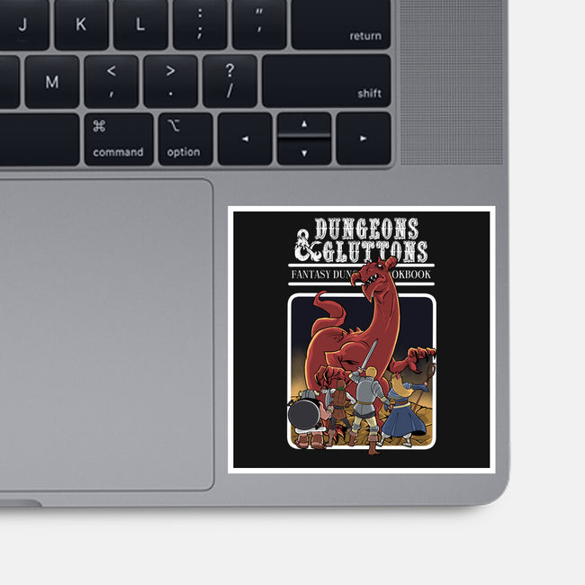 Dungeon Cookbook-None-Glossy-Sticker-zascanauta