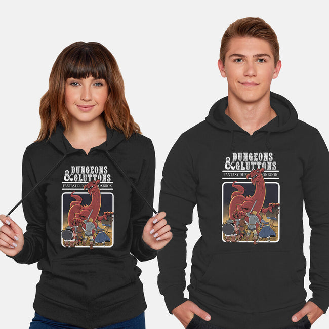 Dungeon Cookbook-Unisex-Pullover-Sweatshirt-zascanauta