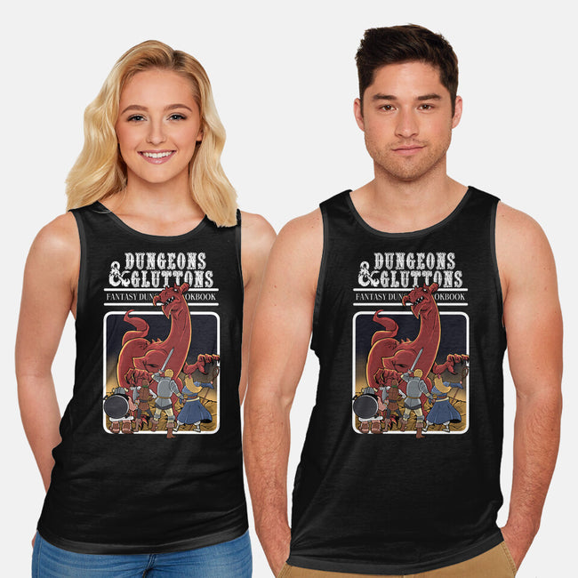 Dungeon Cookbook-Unisex-Basic-Tank-zascanauta
