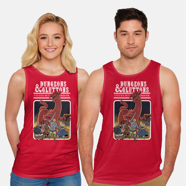 Dungeon Cookbook-Unisex-Basic-Tank-zascanauta