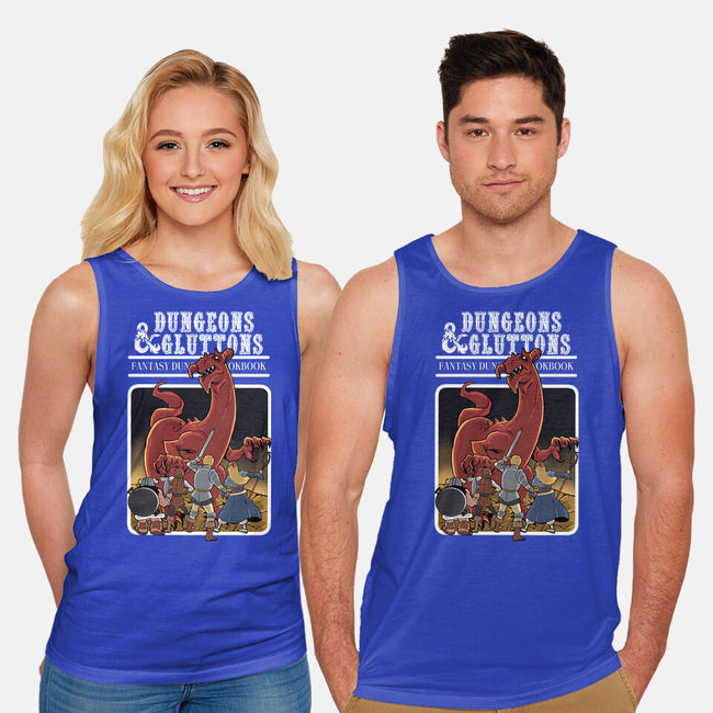 Dungeon Cookbook-Unisex-Basic-Tank-zascanauta