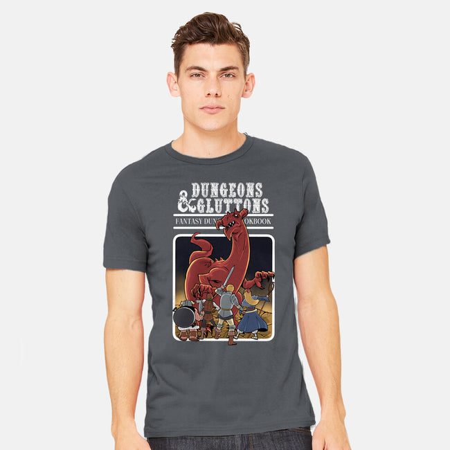 Dungeon Cookbook-Mens-Heavyweight-Tee-zascanauta
