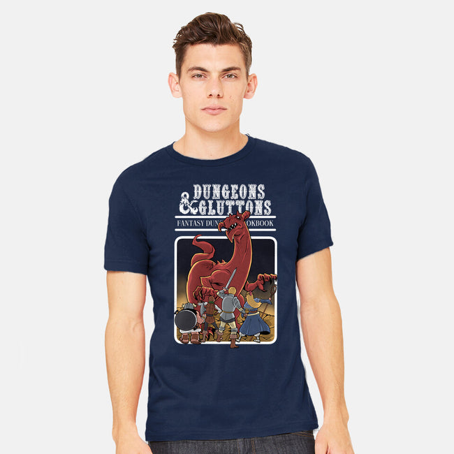 Dungeon Cookbook-Mens-Heavyweight-Tee-zascanauta