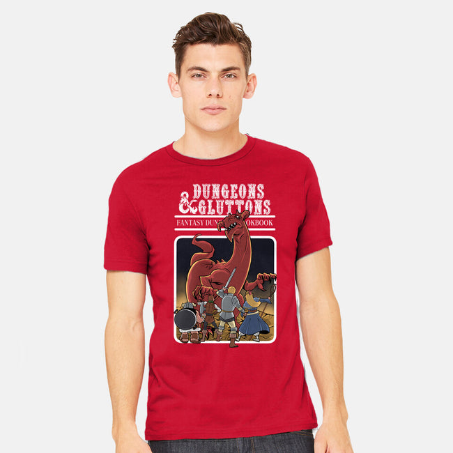 Dungeon Cookbook-Mens-Heavyweight-Tee-zascanauta