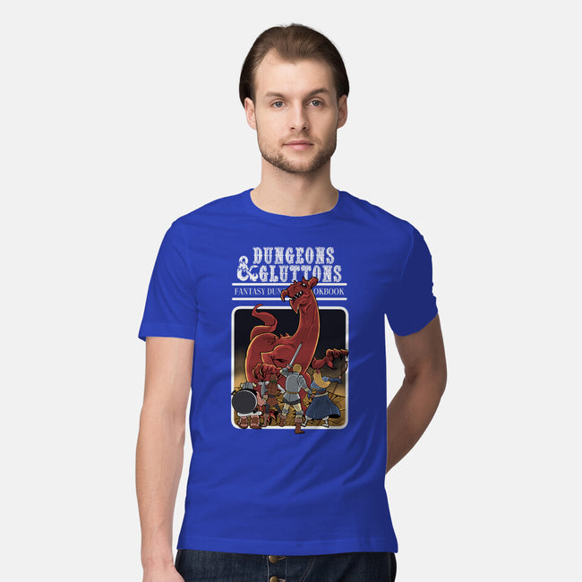 Dungeon Cookbook-Mens-Premium-Tee-zascanauta