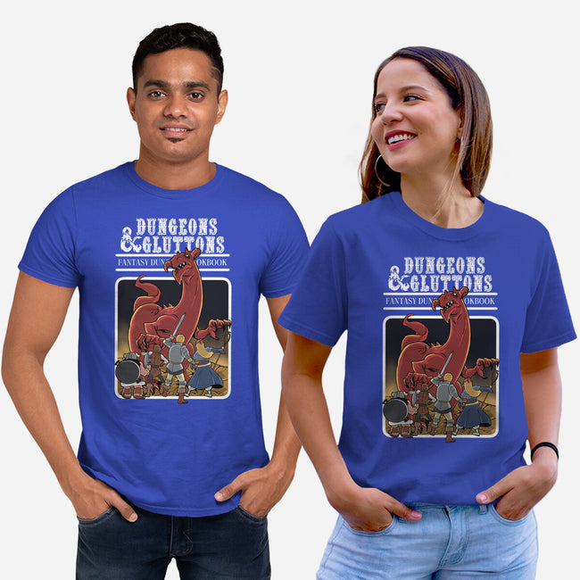 Dungeon Cookbook-Unisex-Basic-Tee-zascanauta