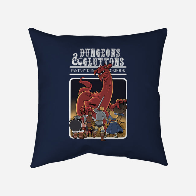 Dungeon Cookbook-None-Removable Cover w Insert-Throw Pillow-zascanauta