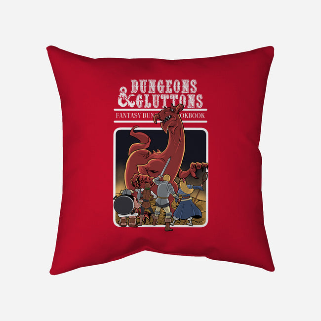 Dungeon Cookbook-None-Removable Cover w Insert-Throw Pillow-zascanauta