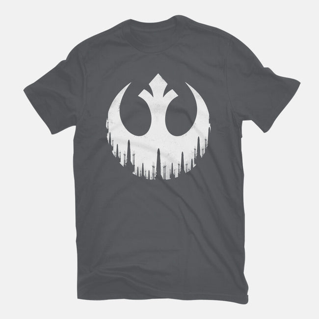 Rebel Wings-Mens-Basic-Tee-rocketman_art