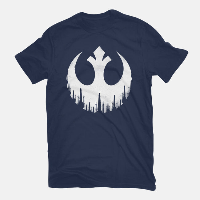 Rebel Wings-Womens-Fitted-Tee-rocketman_art