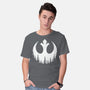 Rebel Wings-Mens-Basic-Tee-rocketman_art