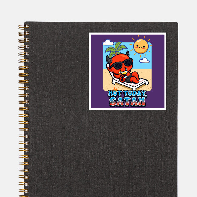 Hot Today Satan-None-Glossy-Sticker-Boggs Nicolas