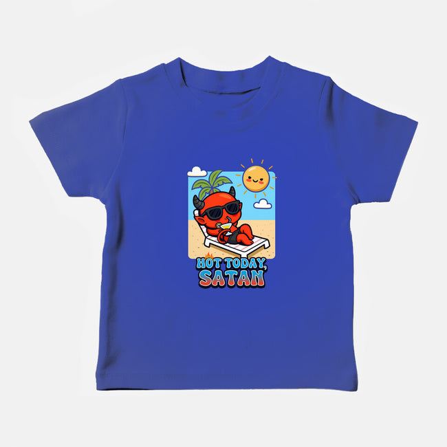 Hot Today Satan-Baby-Basic-Tee-Boggs Nicolas