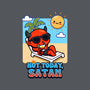 Hot Today Satan-Womens-V-Neck-Tee-Boggs Nicolas