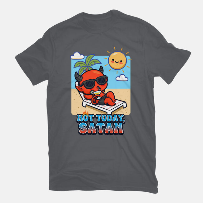 Hot Today Satan-Womens-Fitted-Tee-Boggs Nicolas