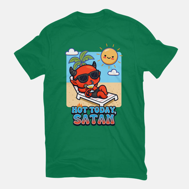 Hot Today Satan-Womens-Fitted-Tee-Boggs Nicolas