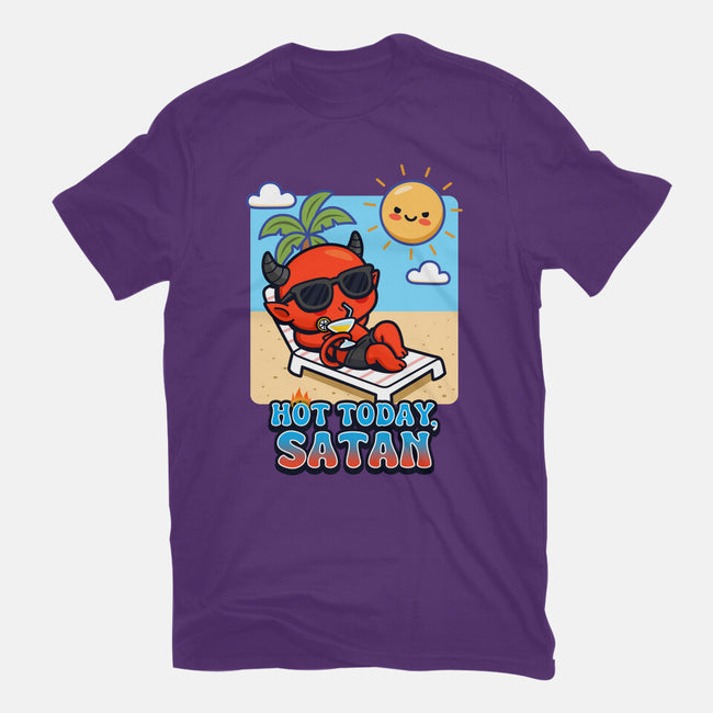 Hot Today Satan-Womens-Fitted-Tee-Boggs Nicolas