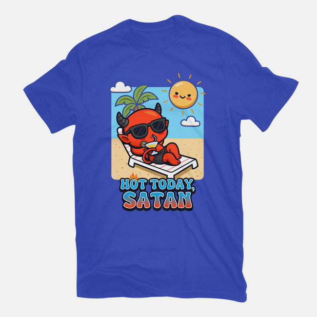 Hot Today Satan-Womens-Fitted-Tee-Boggs Nicolas