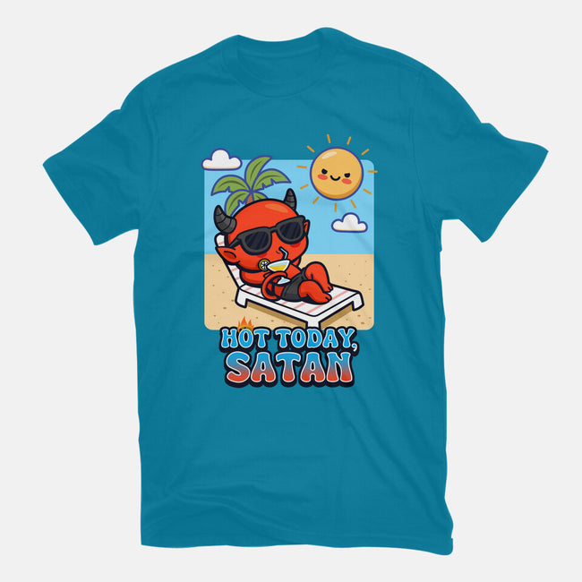 Hot Today Satan-Womens-Fitted-Tee-Boggs Nicolas