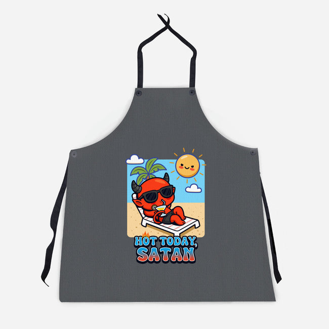 Hot Today Satan-Unisex-Kitchen-Apron-Boggs Nicolas