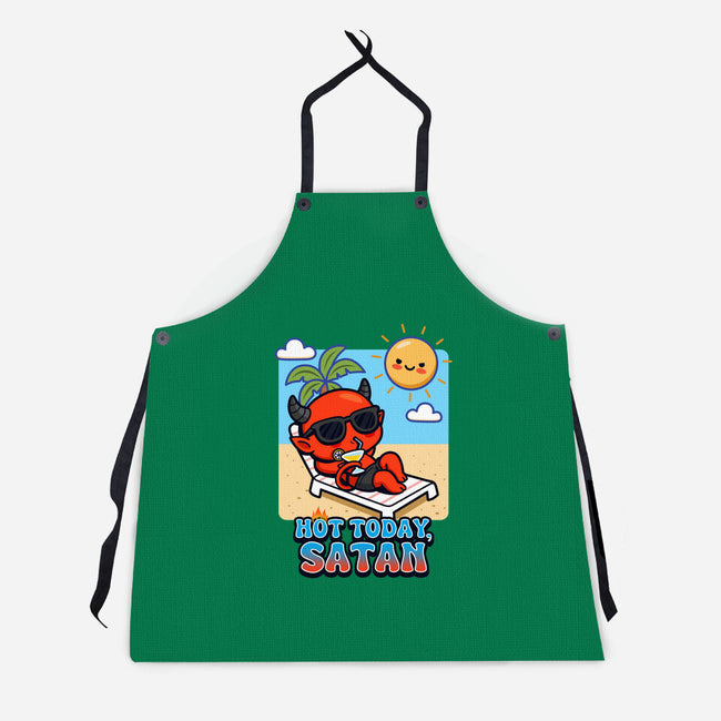 Hot Today Satan-Unisex-Kitchen-Apron-Boggs Nicolas
