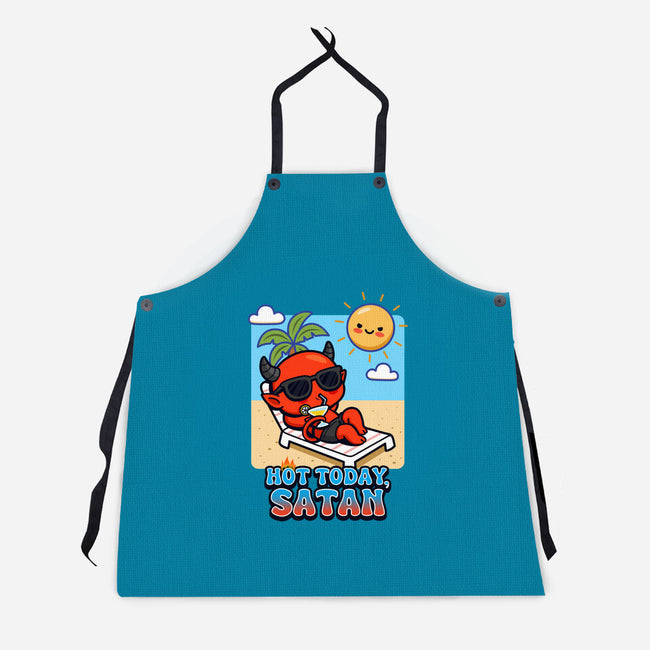 Hot Today Satan-Unisex-Kitchen-Apron-Boggs Nicolas