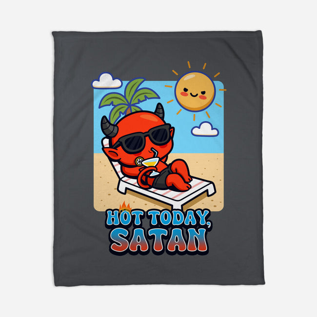 Hot Today Satan-None-Fleece-Blanket-Boggs Nicolas