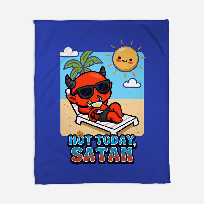 Hot Today Satan-None-Fleece-Blanket-Boggs Nicolas