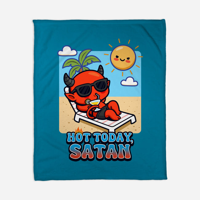 Hot Today Satan-None-Fleece-Blanket-Boggs Nicolas