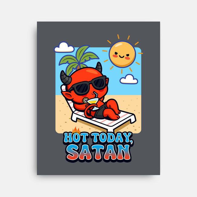 Hot Today Satan-None-Stretched-Canvas-Boggs Nicolas