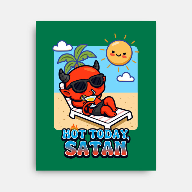 Hot Today Satan-None-Stretched-Canvas-Boggs Nicolas