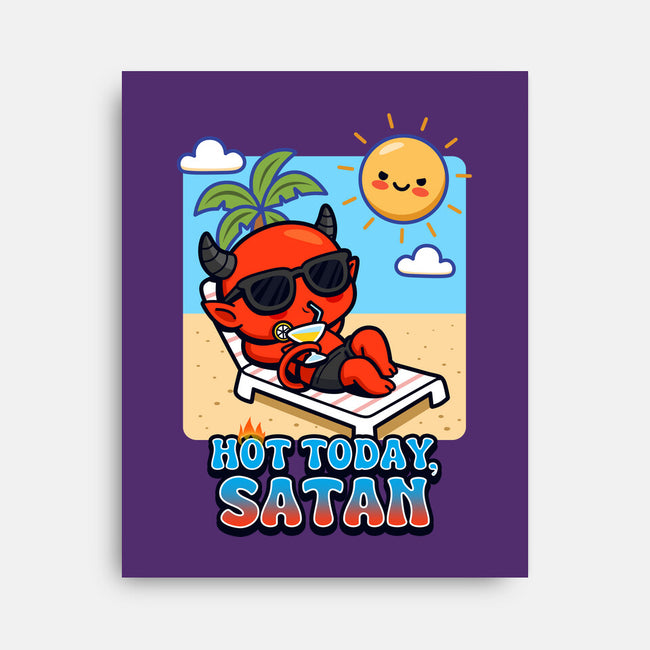 Hot Today Satan-None-Stretched-Canvas-Boggs Nicolas