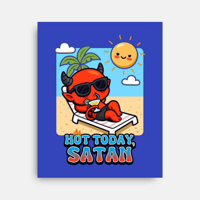 Hot Today Satan-None-Stretched-Canvas-Boggs Nicolas