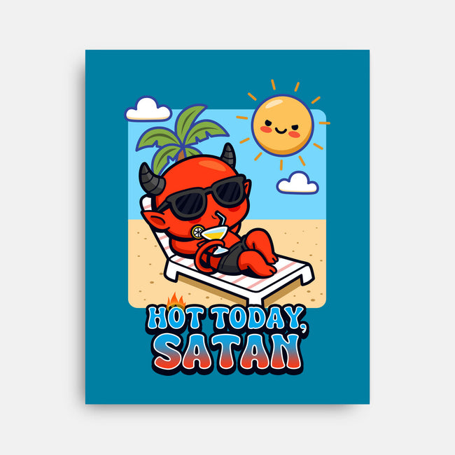 Hot Today Satan-None-Stretched-Canvas-Boggs Nicolas