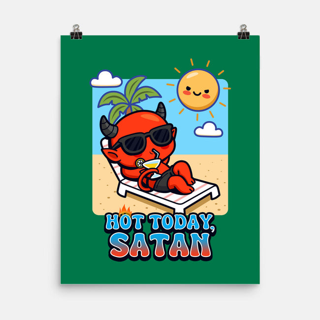 Hot Today Satan-None-Matte-Poster-Boggs Nicolas