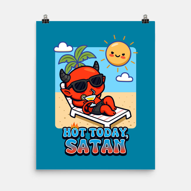 Hot Today Satan-None-Matte-Poster-Boggs Nicolas