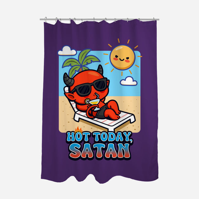 Hot Today Satan-None-Polyester-Shower Curtain-Boggs Nicolas