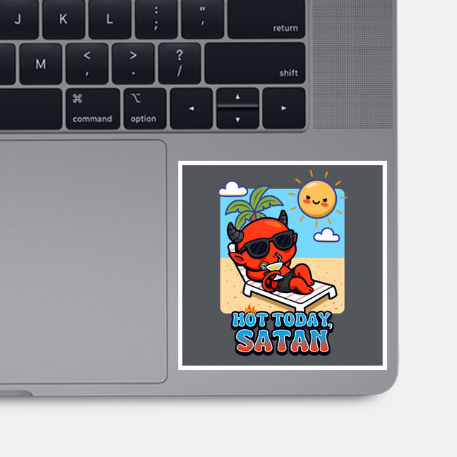 Hot Today Satan-None-Glossy-Sticker-Boggs Nicolas