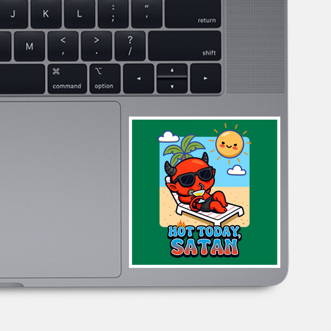 Hot Today Satan-None-Glossy-Sticker-Boggs Nicolas